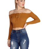 Knit So Simple Crop Top