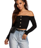 Get Stylish With Knit Crop Top