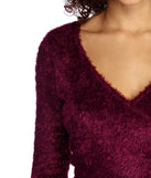 Want Knit Bad Cropped Sweater