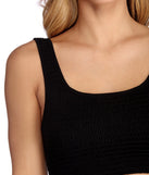 Smock Star Crop Top