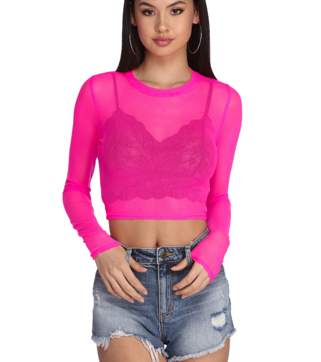 Mesh With The Best Crop Top is a trendy pick to create 2023 festival outfits, festival dresses, outfits for concerts or raves, and complete your best party outfits!