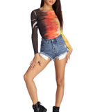 All Meshed Up In Color Top for 2022 festival outfits, festival dress, outfits for raves, concert outfits, and/or club outfits