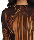 In The Wild Crop Top