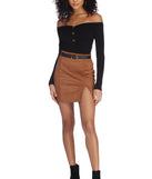 Always Button In Knit Bodysuit
