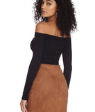 Always Button In Knit Bodysuit