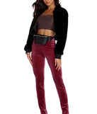Midnight Glow Cropped Tube Top