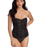 Killer Curves Ruched Bodysuit