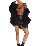 Plaid And Simple Bodysuit