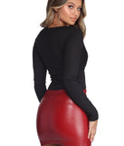 Twisted Like Me Bodysuit