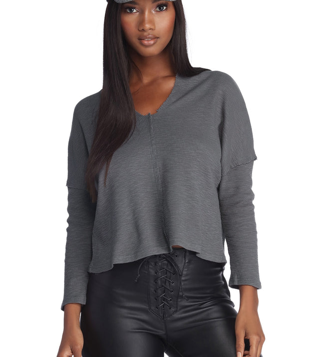 Break Loose Knit Top