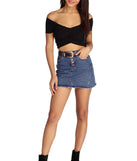 Sweet Thing Ruched Crop Top