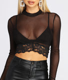 Mesh To Impress Crop Top is a trendy pick to create 2023 festival outfits, festival dresses, outfits for concerts or raves, and complete your best party outfits!