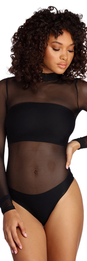 Show Me The Way Mesh Bodysuit is a trendy pick to create 2023 festival outfits, festival dresses, outfits for concerts or raves, and complete your best party outfits!
