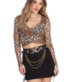 On The Prowl Crop Top