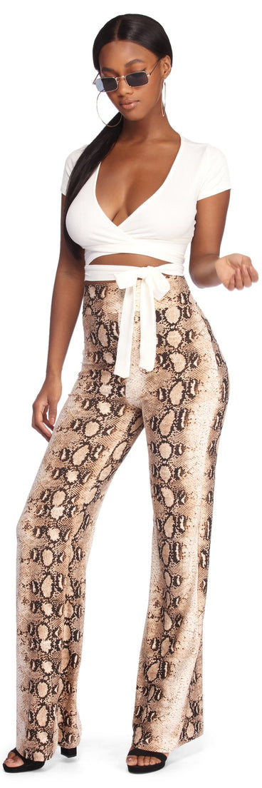 It's A Wrap Crop Top