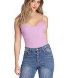 Lace Up Back Bodysuit
