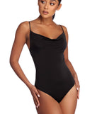 Draped In Style Bodysuit