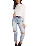 Let's Get Knit Long Sleeve Top
