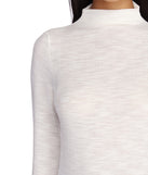 Let's Get Knit Long Sleeve Top