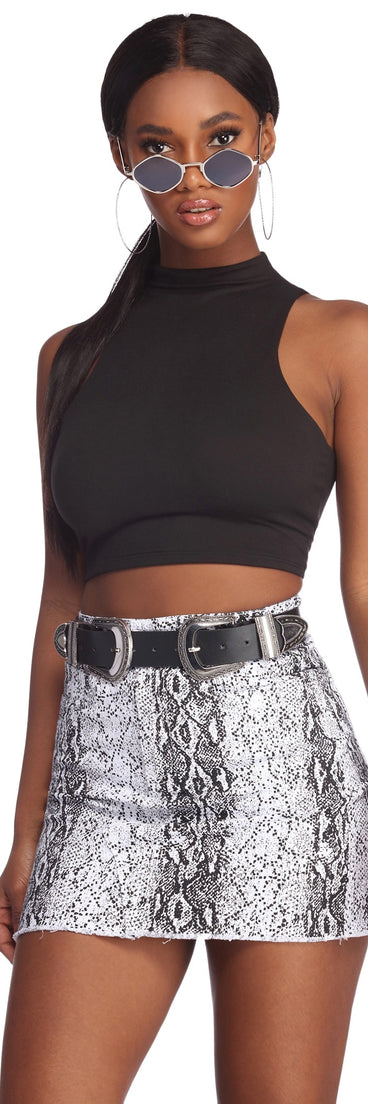 Cropped And Chic Top