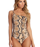 With fun and flirty details, Slither To The Scene Bodysuit shows off your unique style for a trendy outfit for the summer season!