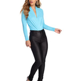 Just Pleat It Bodysuit