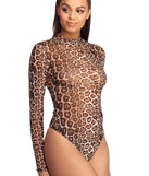 With fun and flirty details, On The Prowl Leopard Bodysuit shows off your unique style for a trendy outfit for the summer season!