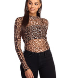 With fun and flirty details, On The Prowl Leopard Bodysuit shows off your unique style for a trendy outfit for the summer season!