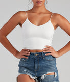 With fun and flirty details, the Girl Next Door Cropped Tank shows off your unique style for a trendy outfit for summer!