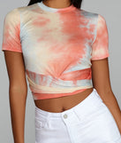 With fun and flirty details, Tie-Dye Is High Wrap Top shows off your unique style for a trendy outfit for the summer season!