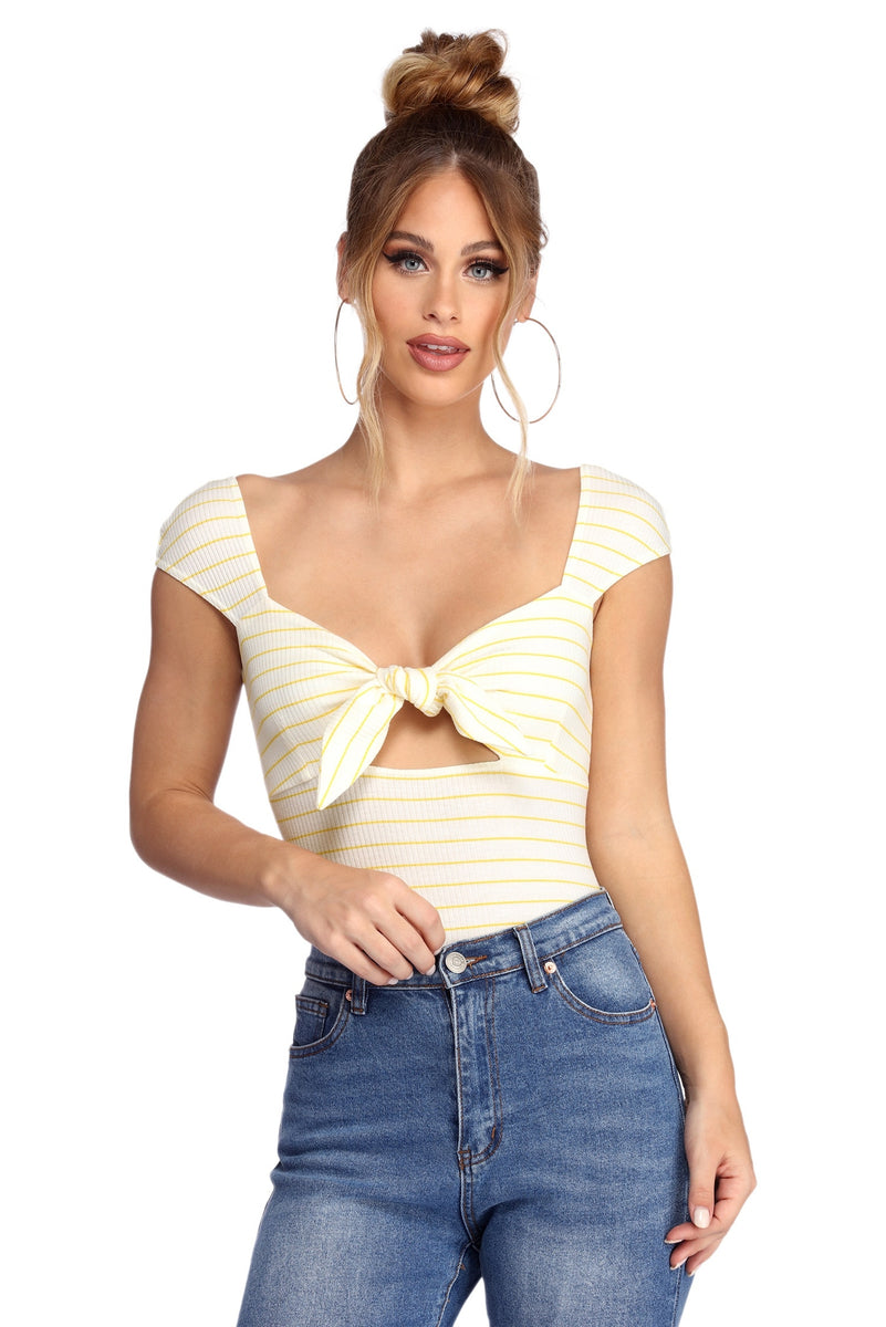 Sunny Days Knit Bodysuit