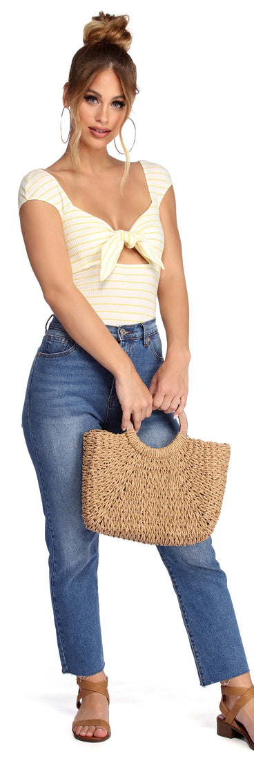 Sunny Days Knit Bodysuit