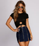 Never Basic Crop Top