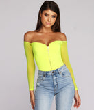 Zip In The Bud Bodysuit