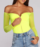 Zip In The Bud Bodysuit