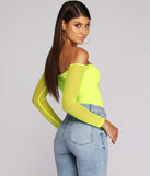 Zip In The Bud Bodysuit