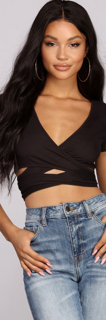 Headed To Barre Wrap Top