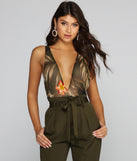 With fun and flirty details, Tropical Getaway Bodysuit shows off your unique style for a trendy outfit for the summer season!