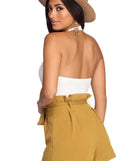 I Want it Plunging Bodysuit