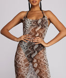 With fun and flirty details, Coldhearted Mesh Cover Up shows off your unique style for a trendy outfit for the summer season!