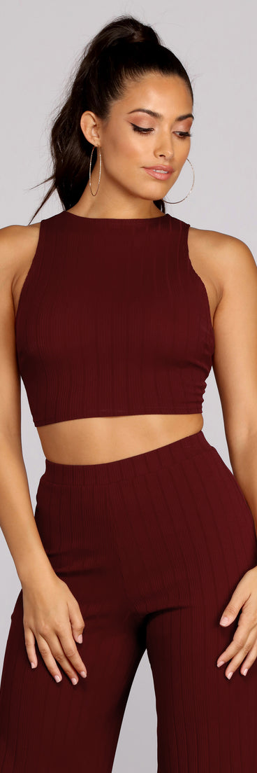You’ll look stunning in the Call My Name Ribbed Tank Top when paired with its matching separate to create a glam clothing set perfect for a New Year’s Eve Party Outfit or Holiday Outfit for any event!