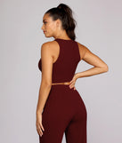 With fun and flirty details, Call My Name Ribbed Tank Top shows off your unique style for a trendy outfit for the summer season!