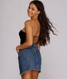 Ladder Strap Crop Top