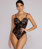 With fun and flirty details, Time And Lace Bodysuit shows off your unique style for a trendy outfit for the summer season!