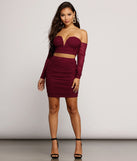 With fun and flirty details, Romantically Ruched Crop Top shows off your unique style for a trendy outfit for the summer season!