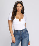 Miss Mouse Knit Bodysuit