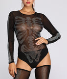 Night Of The Skeleton Bodysuit