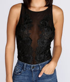 With fun and flirty details, Floral Fantasy Mesh Bodysuit shows off your unique style for a trendy outfit for the summer season!