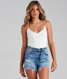 With fun and flirty details, Sweet Simplicity Bodysuit shows off your unique style for a trendy outfit for the summer season!