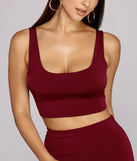 With fun and flirty details, Sleek And Sultry Crop Top shows off your unique style for a trendy outfit for the summer season!